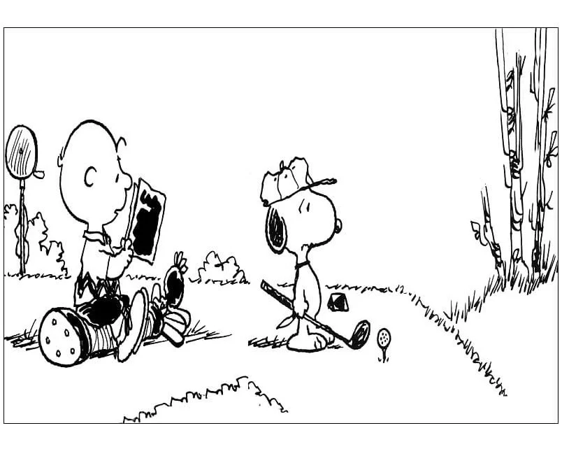 Desenhos de Snoopy Para Colorir 13