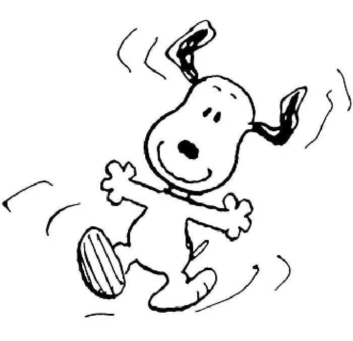 Desenhos de Snoopy Para Colorir 40