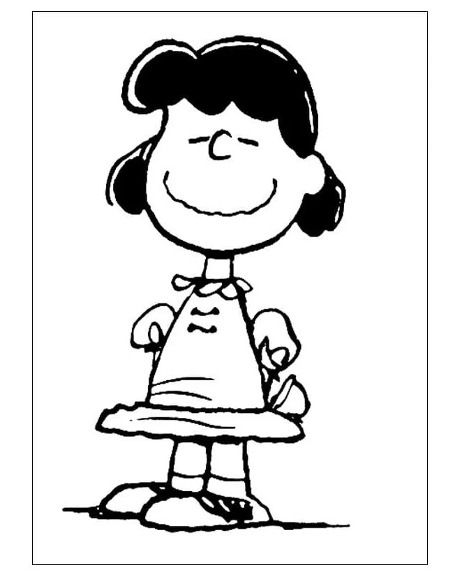 Desenhos de Snoopy Para Colorir 43