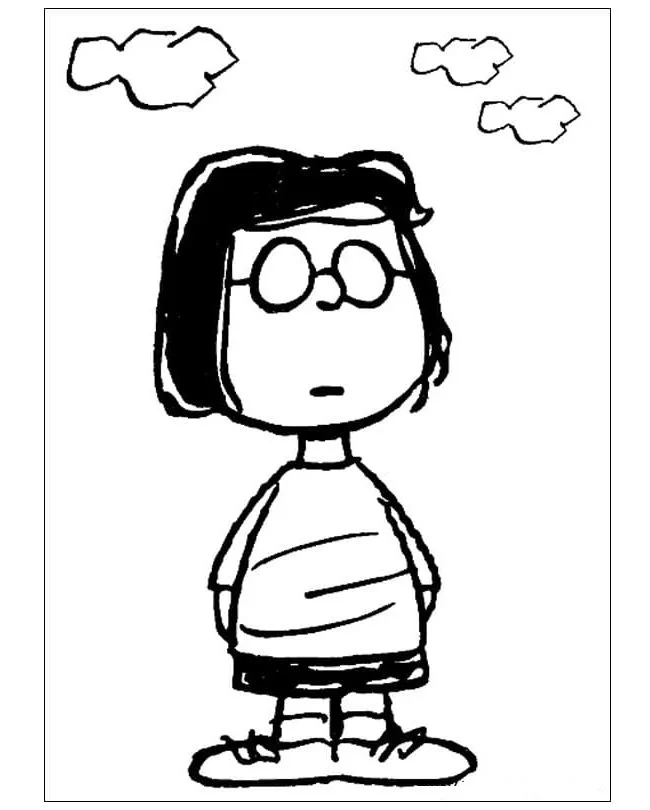 Desenhos de Snoopy Para Colorir 46