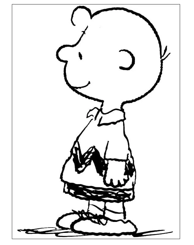 Desenhos de Snoopy Para Colorir 47