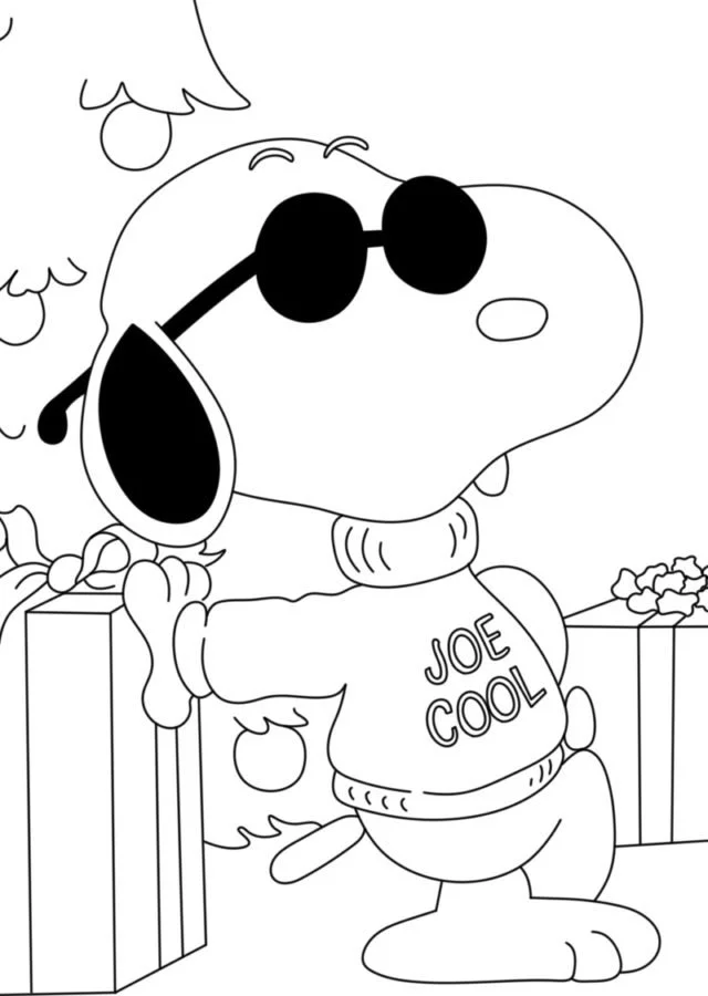 Desenhos de Snoopy Para Colorir 5