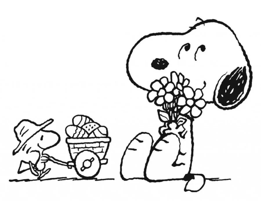 Desenhos de Snoopy Para Colorir 8