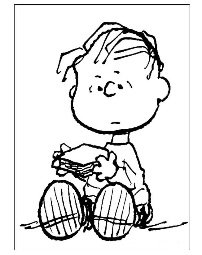 Desenhos de Snoopy Para Colorir 9