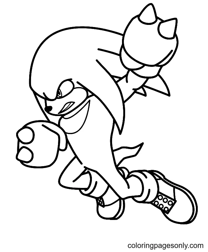 Desenhos de Sonic 2 O filme Para Colorir 20