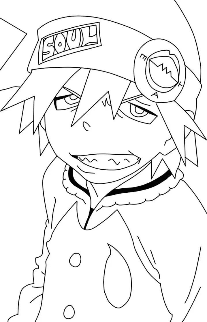 Desenhos de Soul Eater Para Colorir 11