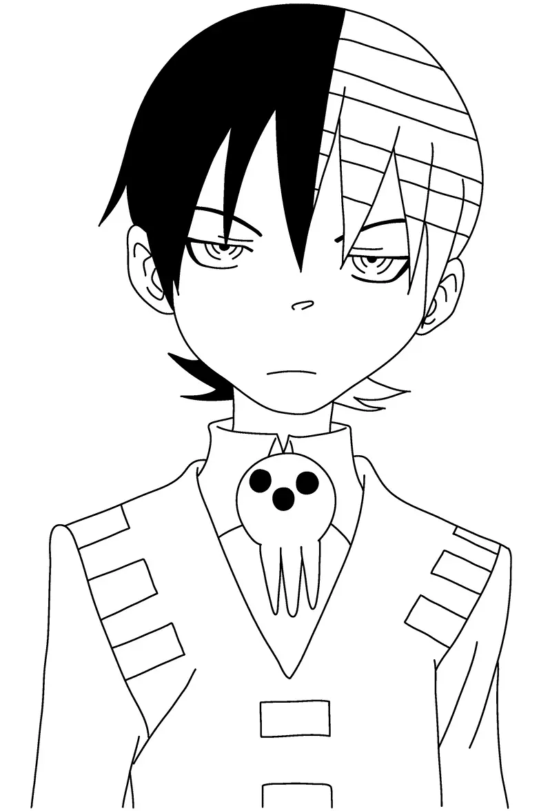 Desenhos de Soul Eater Para Colorir 15