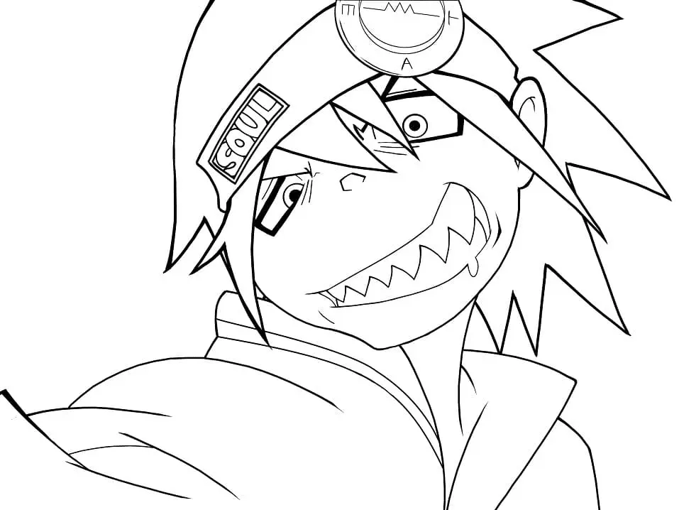 Desenhos de Soul Eater Para Colorir 26