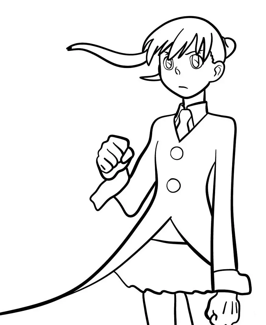 Desenhos de Soul Eater Para Colorir 36