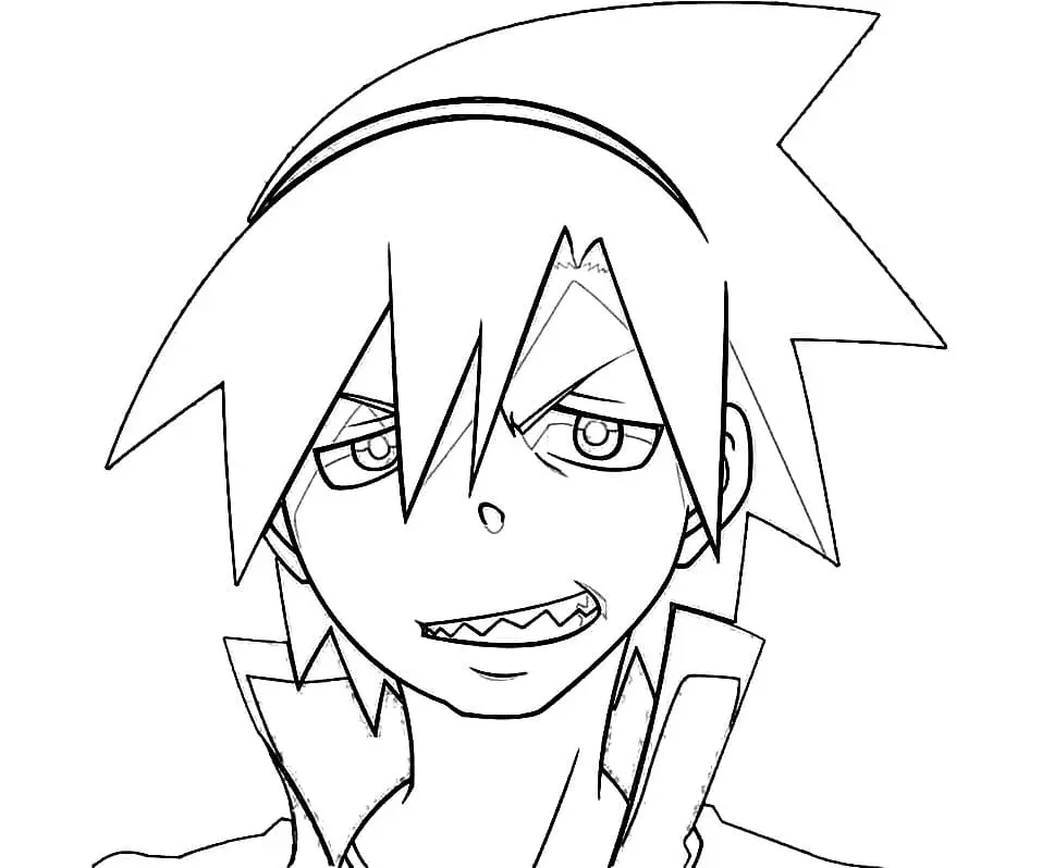 Desenhos de Soul Eater Para Colorir 42