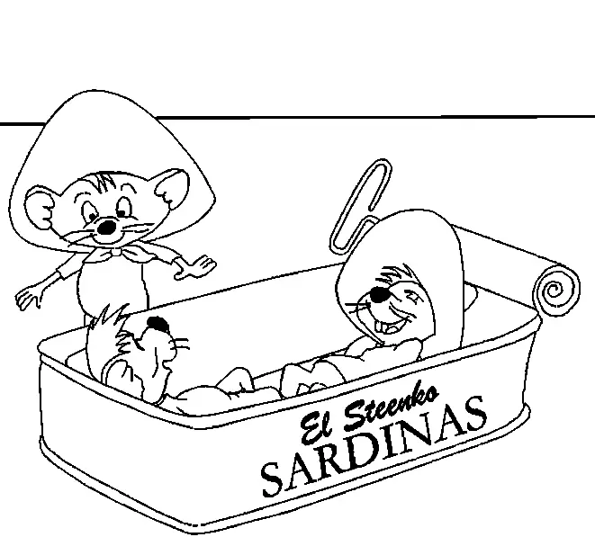 Desenhos de Speedy Gonzales Para Colorir 12