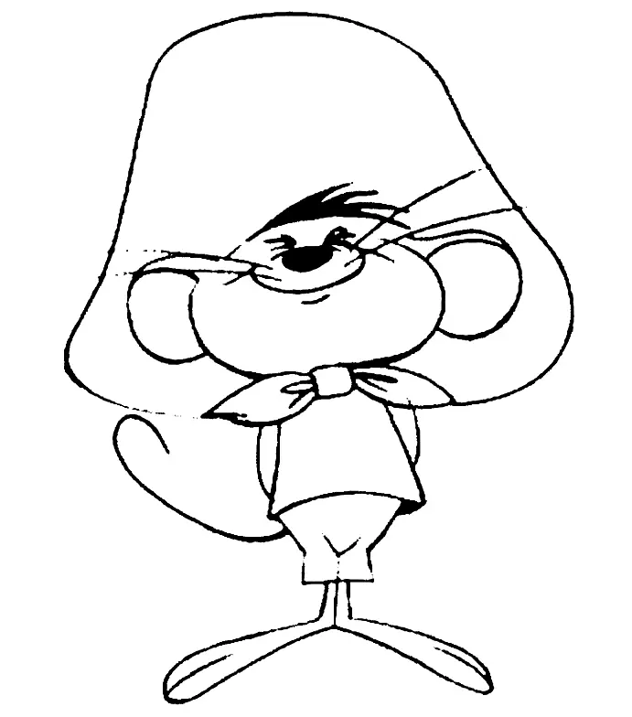 Desenhos de Speedy Gonzales Para Colorir 17