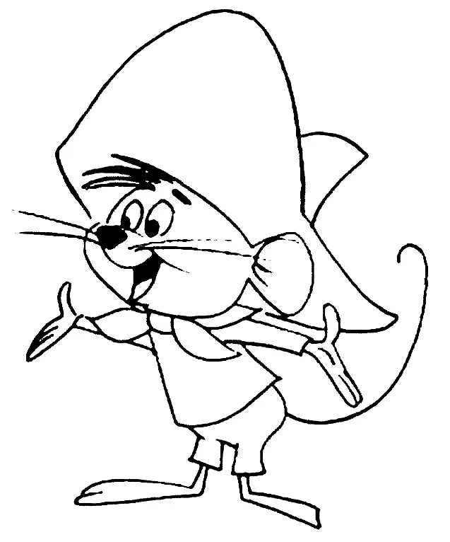 Desenhos de Speedy Gonzales Para Colorir 20