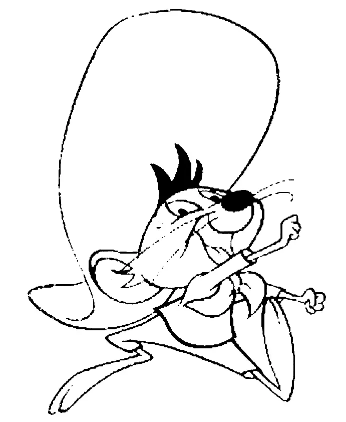 Desenhos de Speedy Gonzales Para Colorir 21