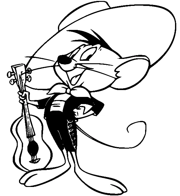 Desenhos de Speedy Gonzales Para Colorir 22