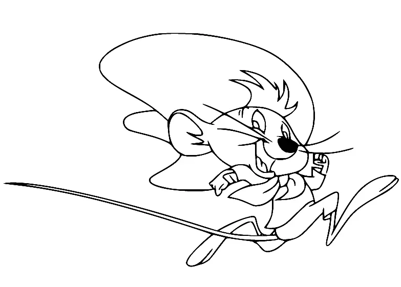 Desenhos de Speedy Gonzales Para Colorir 5