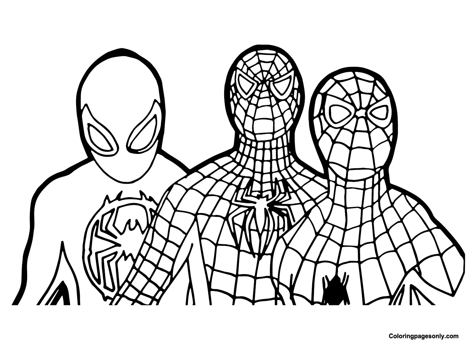 Desenhos de Spidey Para Colorir 10