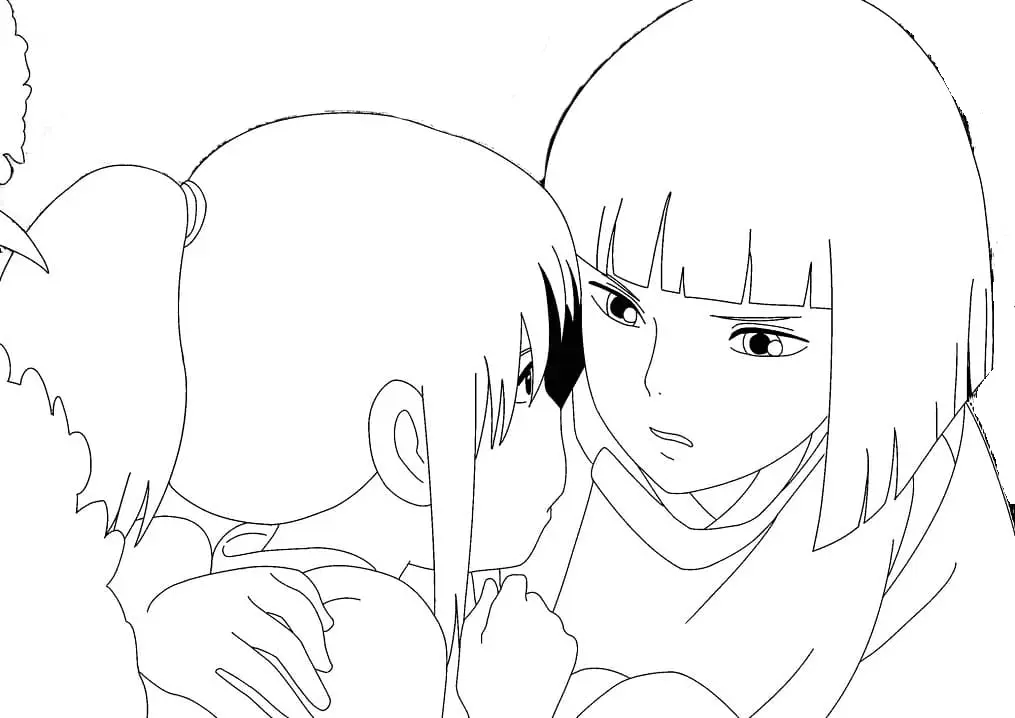 Desenhos de Spirited Away Para Colorir 31