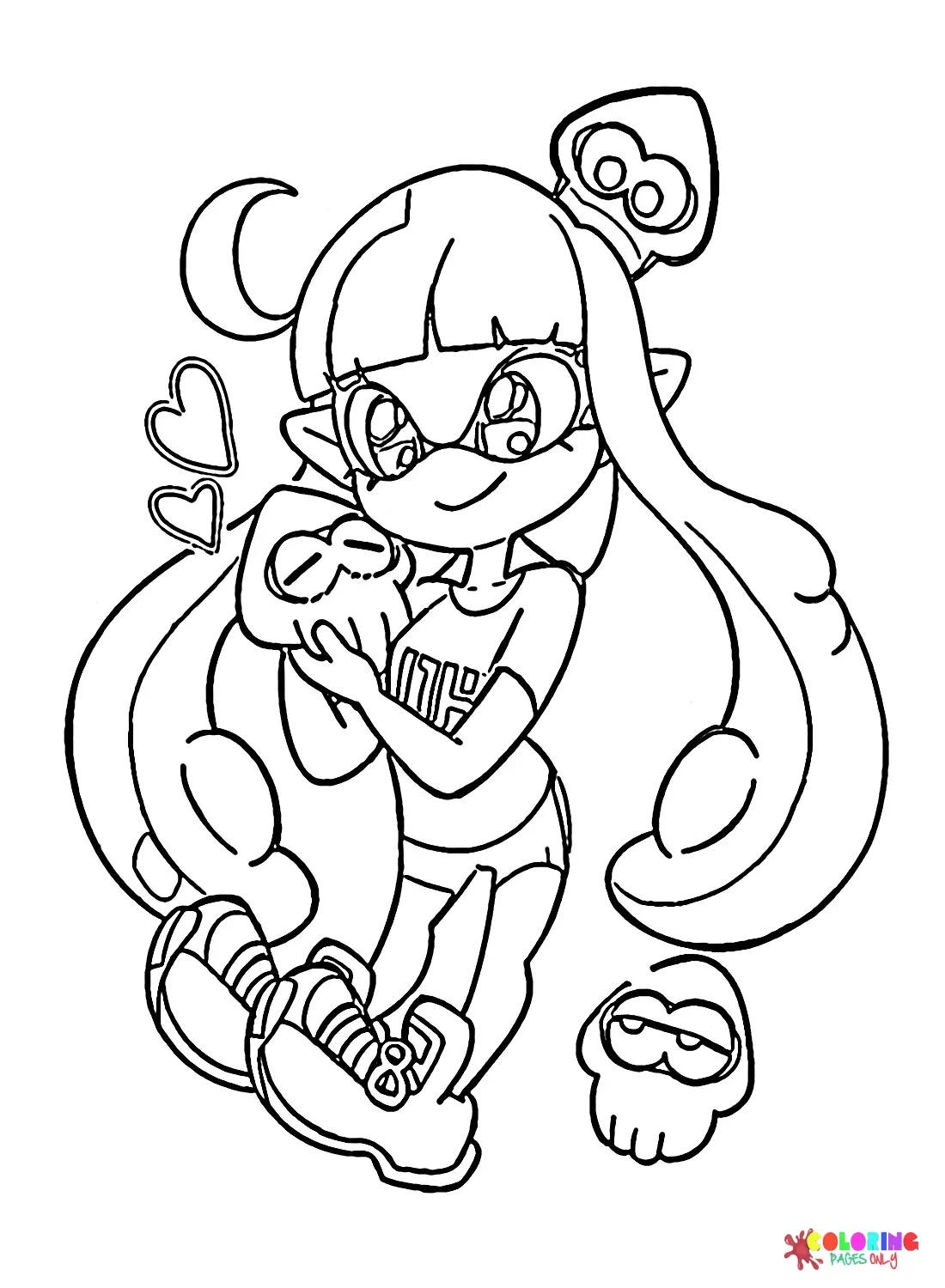 Desenhos de Splatoon Para Colorir 1