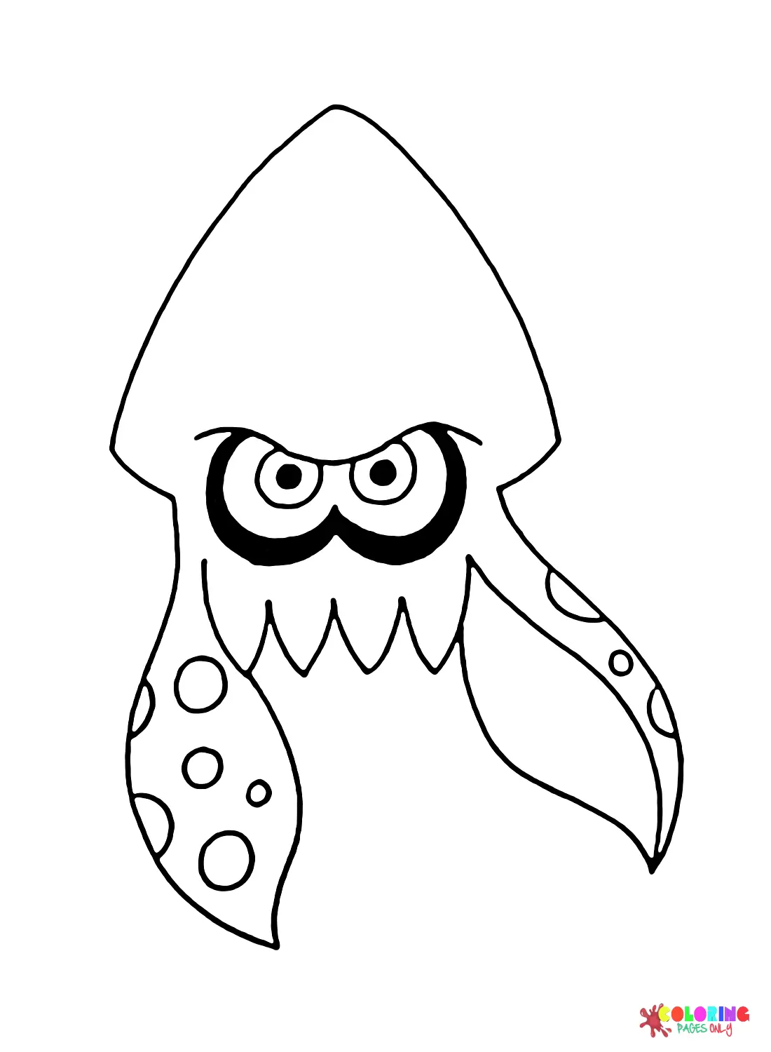 Desenhos de Splatoon Para Colorir 2