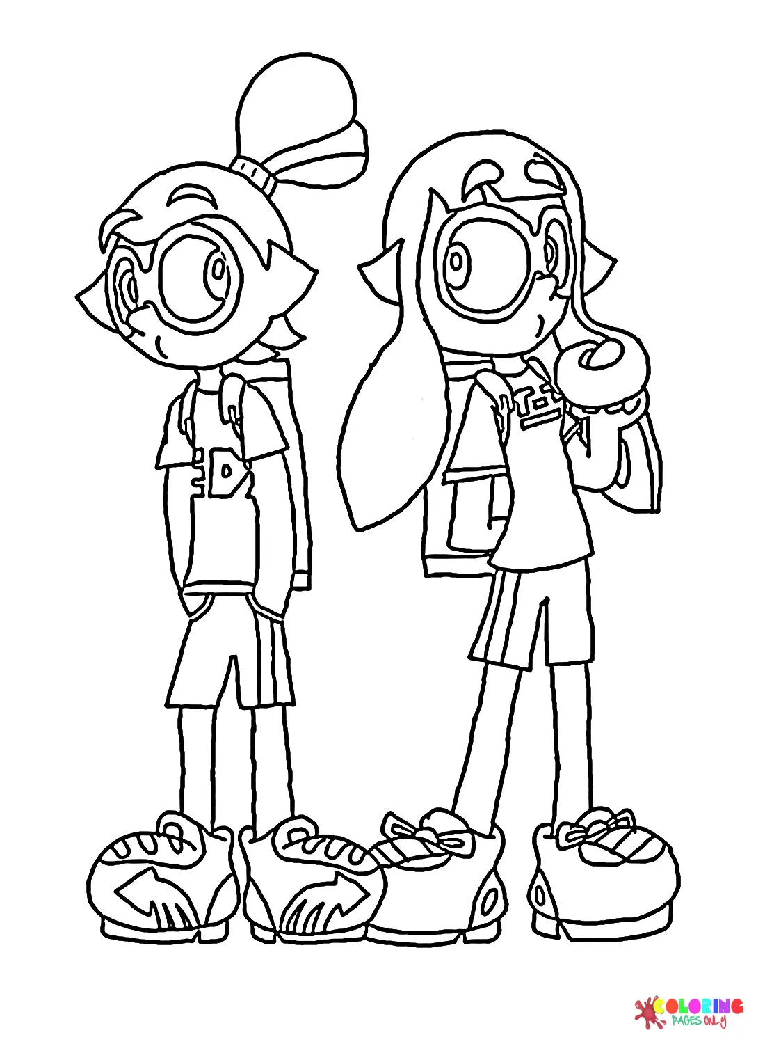 Desenhos de Splatoon Para Colorir 4