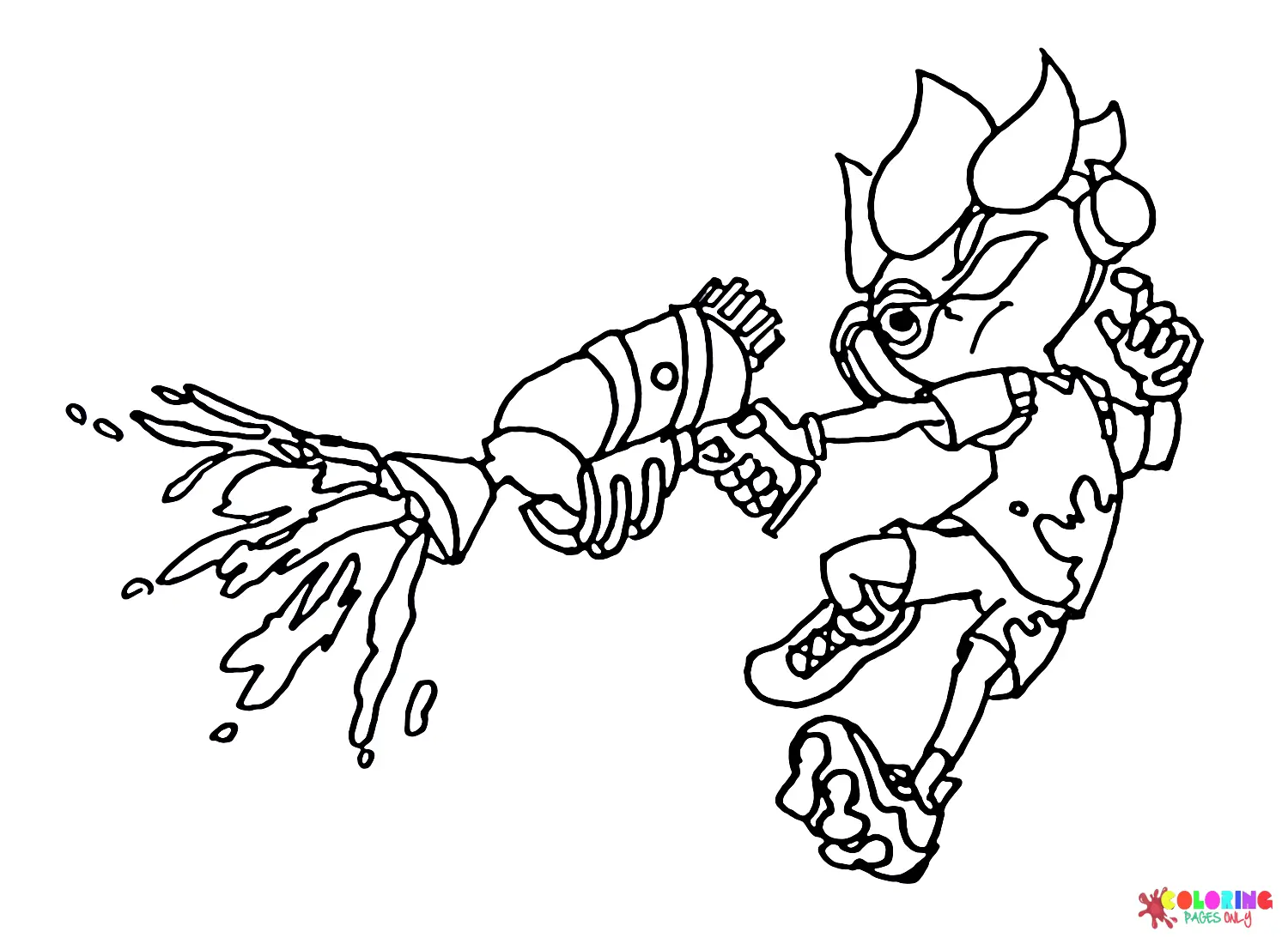 Desenhos de Splatoon Para Colorir 5