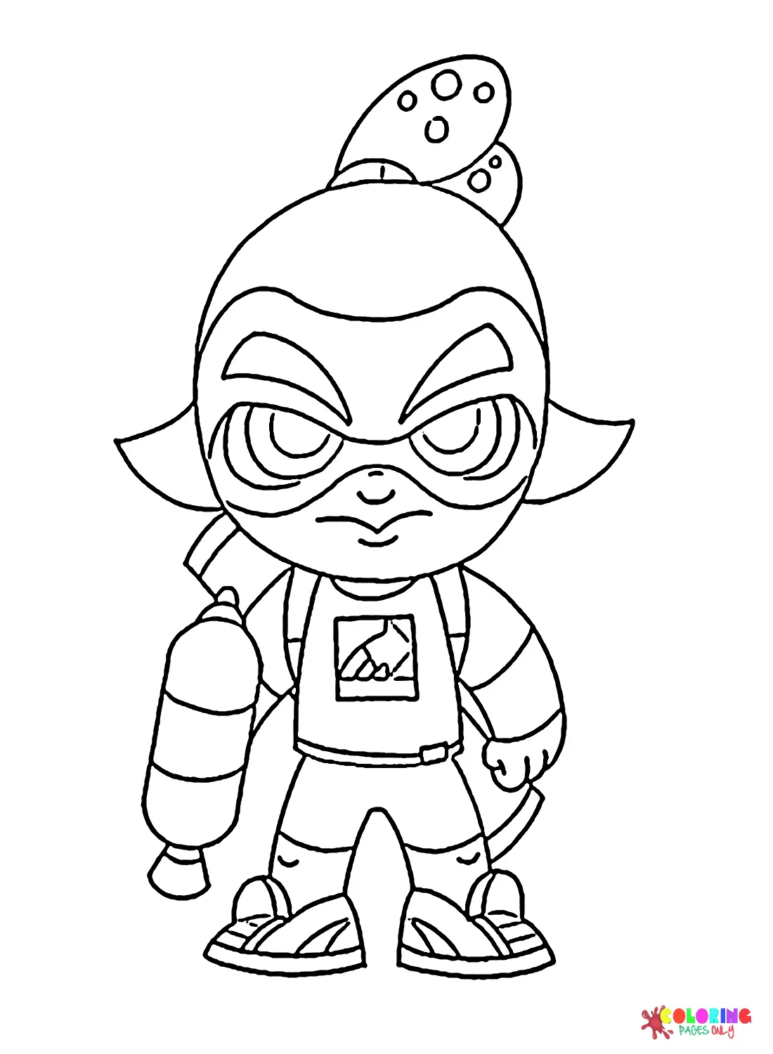 Desenhos de Splatoon Para Colorir 6