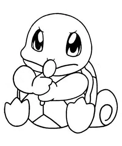 Desenhos de Squirtle Para Colorir 33