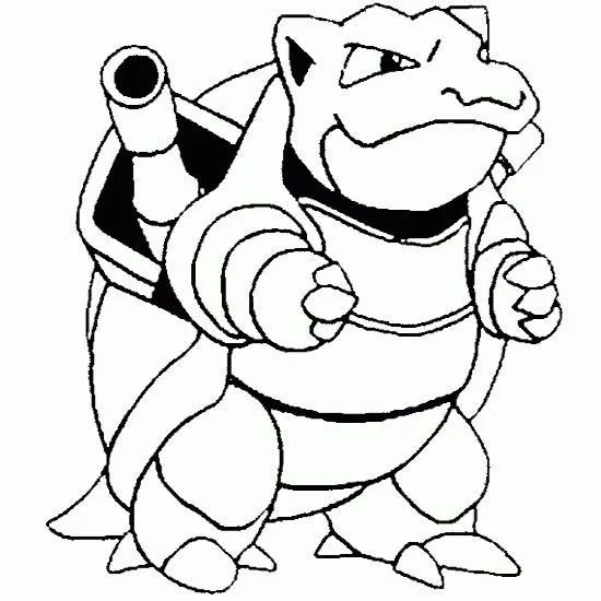 Desenhos de Squirtle Para Colorir 45