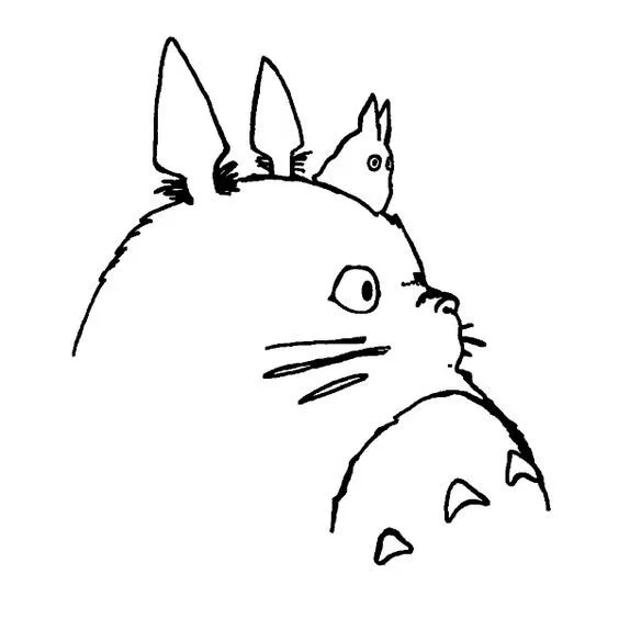 Desenhos de Studio Ghibli Para Colorir 30