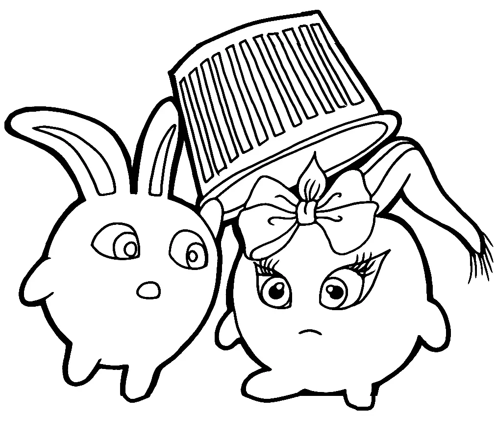 Desenhos de Sunny Bunnies Para Colorir 16