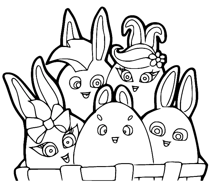 Desenhos de Sunny Bunnies Para Colorir 17