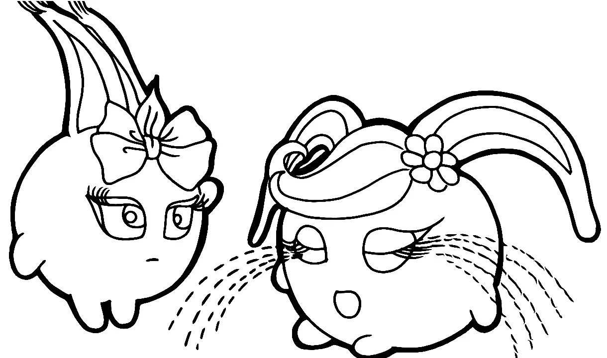 Desenhos de Sunny Bunnies Para Colorir 2