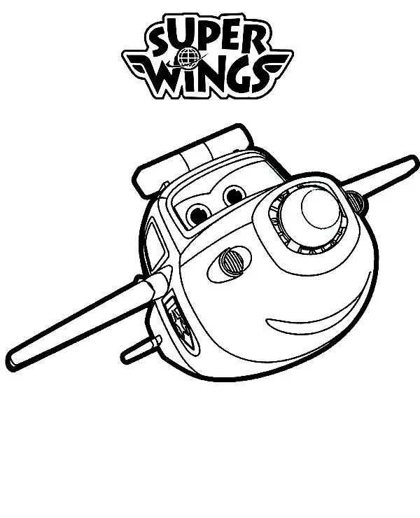 Desenhos de Super Wings Para Colorir 13