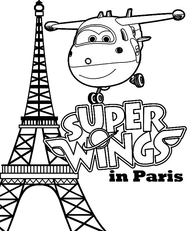 Desenhos de Super Wings Para Colorir 25