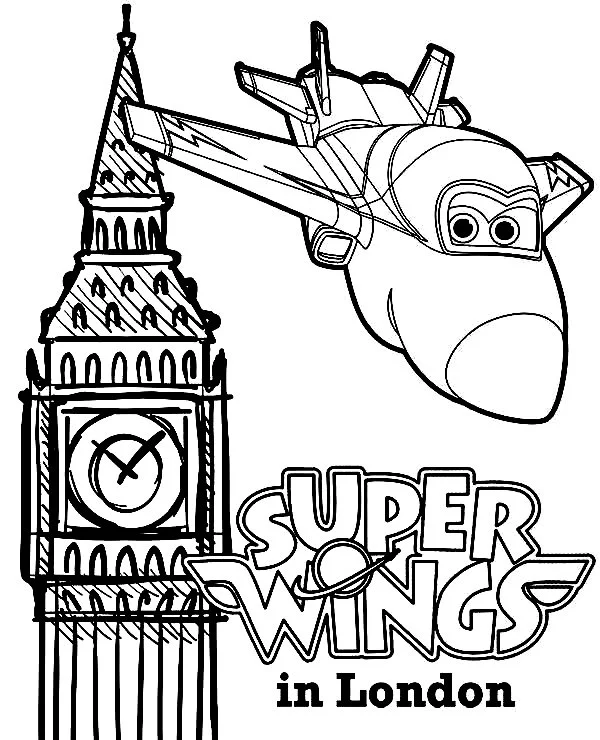 Desenhos de Super Wings Para Colorir 26