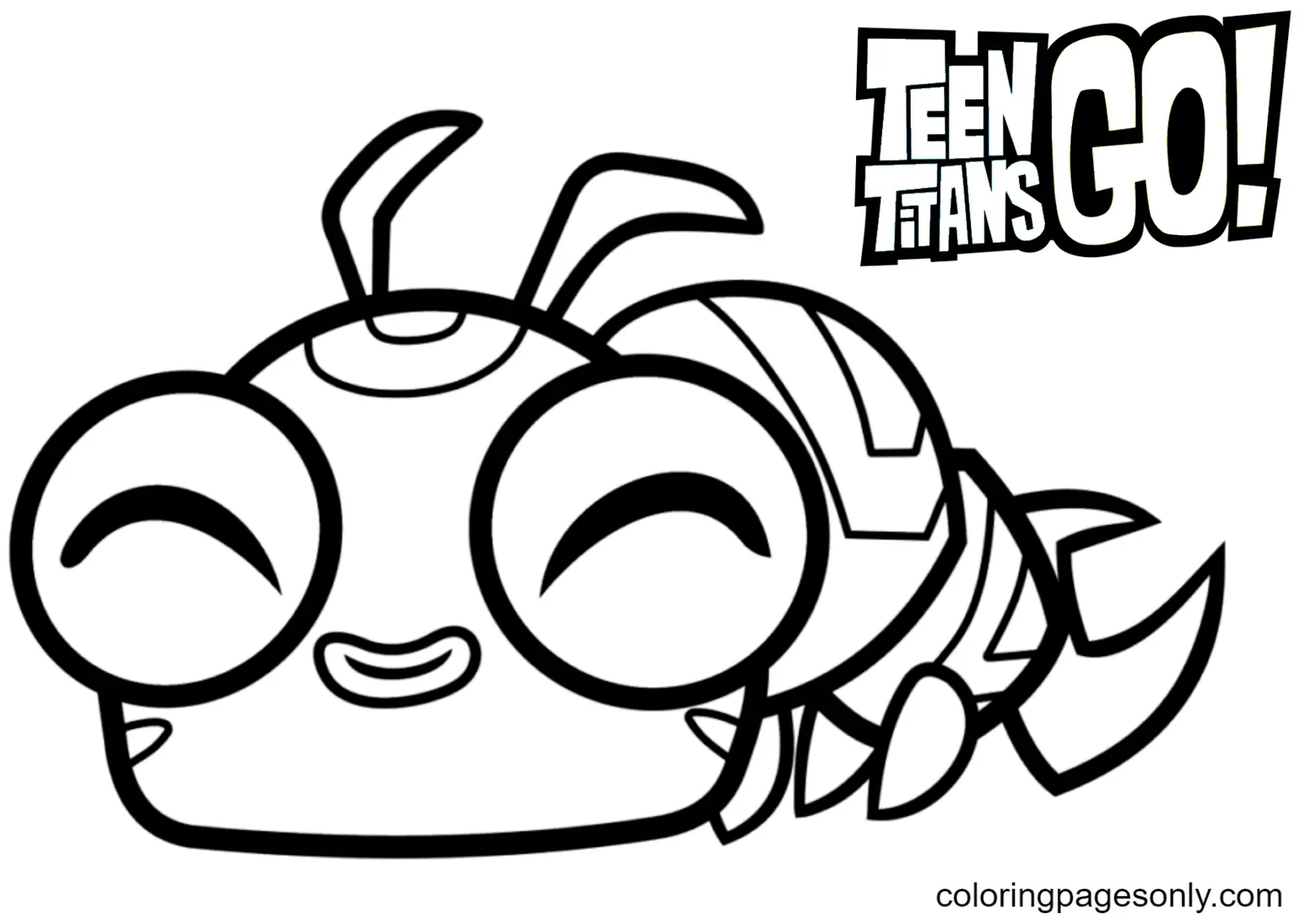 Desenhos de Teen Titans Go Para Colorir 8