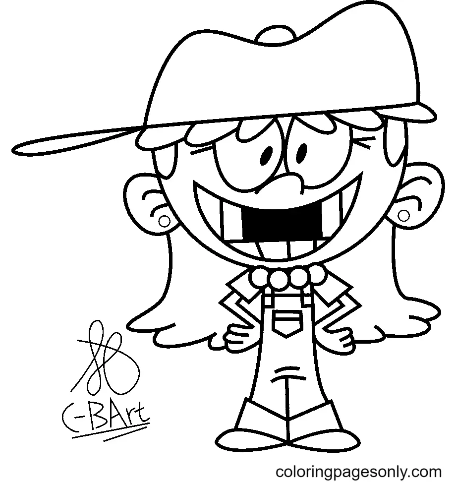 Desenhos de The Loud House Para Colorir 10