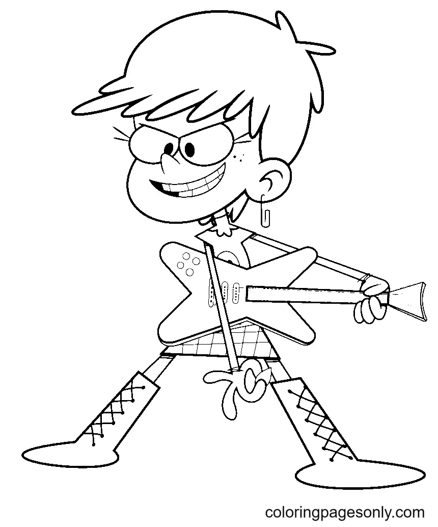 Desenhos de The Loud House Para Colorir 16