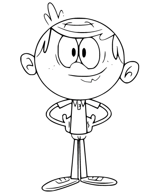 Desenhos de The Loud House Para Colorir 17