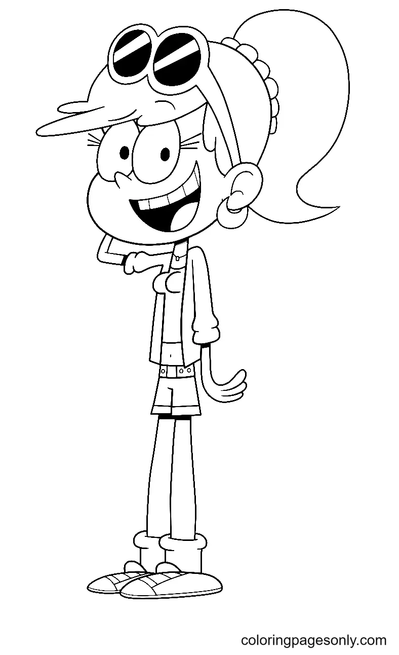 Desenhos de The Loud House Para Colorir 22