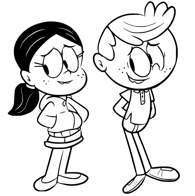 Desenhos de The Loud House Para Colorir 23