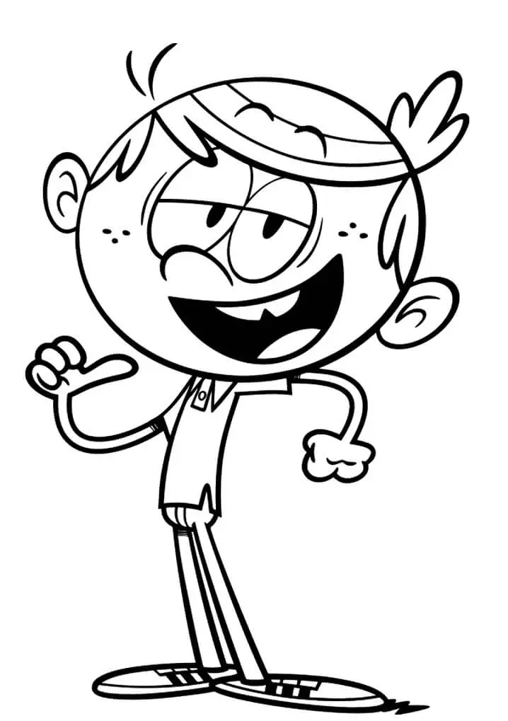 Desenhos de The Loud House Para Colorir 24