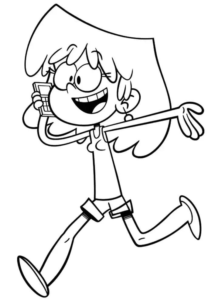 Desenhos de The Loud House Para Colorir 30