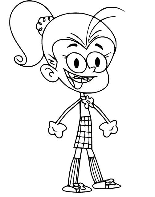 Desenhos de The Loud House Para Colorir 37