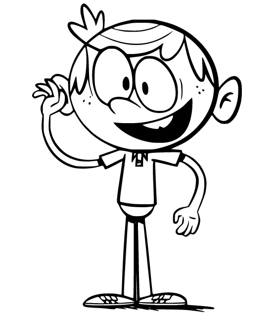 Desenhos de The Loud House Para Colorir 39