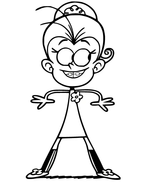 Desenhos de The Loud House Para Colorir 45