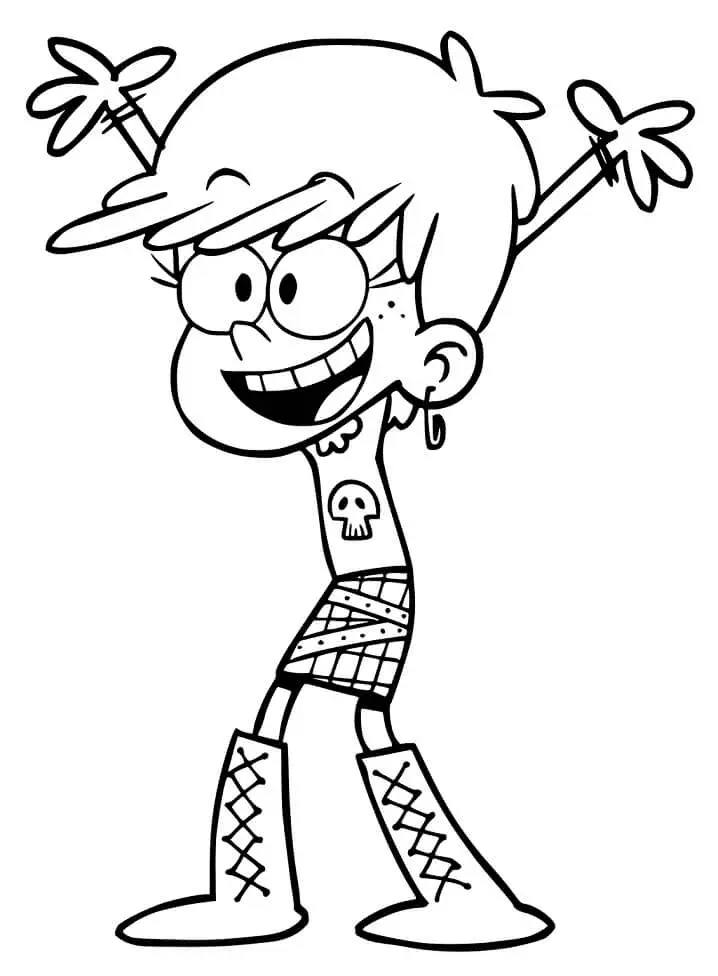 Desenhos de The Loud House Para Colorir 46