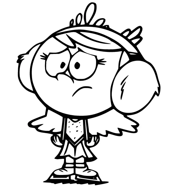 Desenhos de The Loud House Para Colorir 47