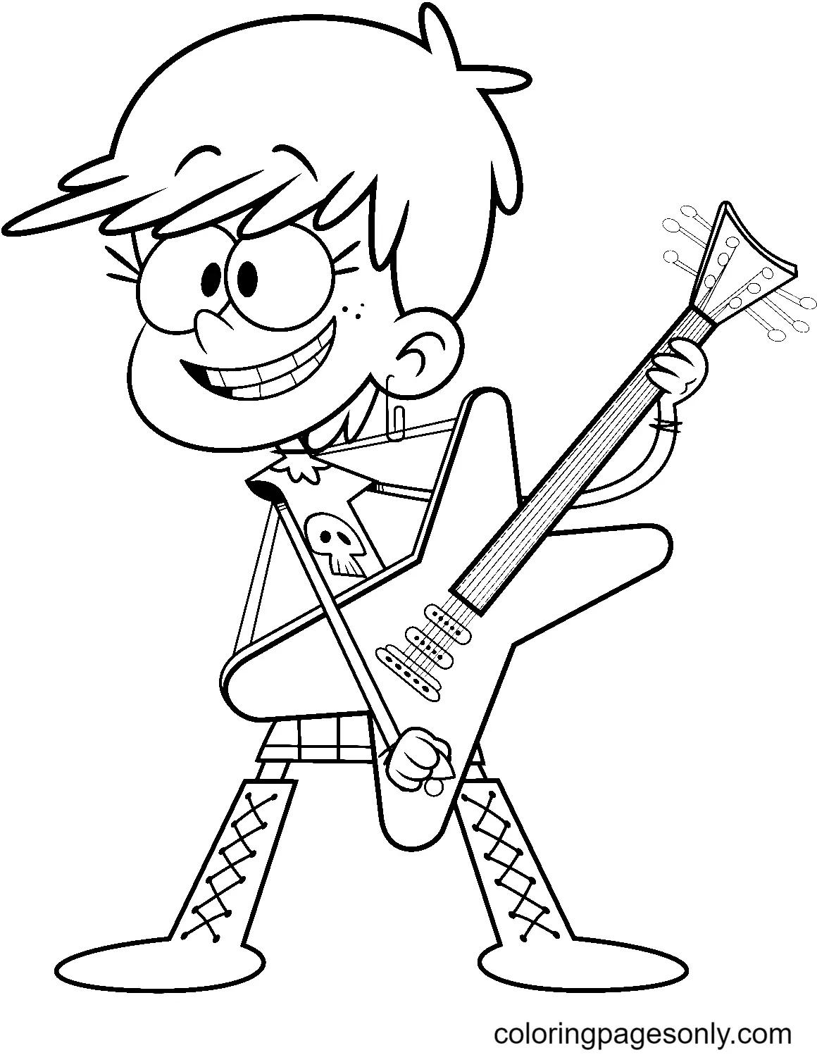 Desenhos de The Loud House Para Colorir 7